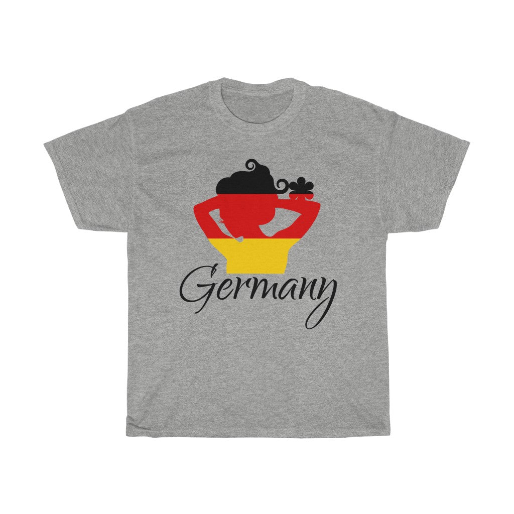 Germany Lady Flag Standard Tee 1 - Unisex