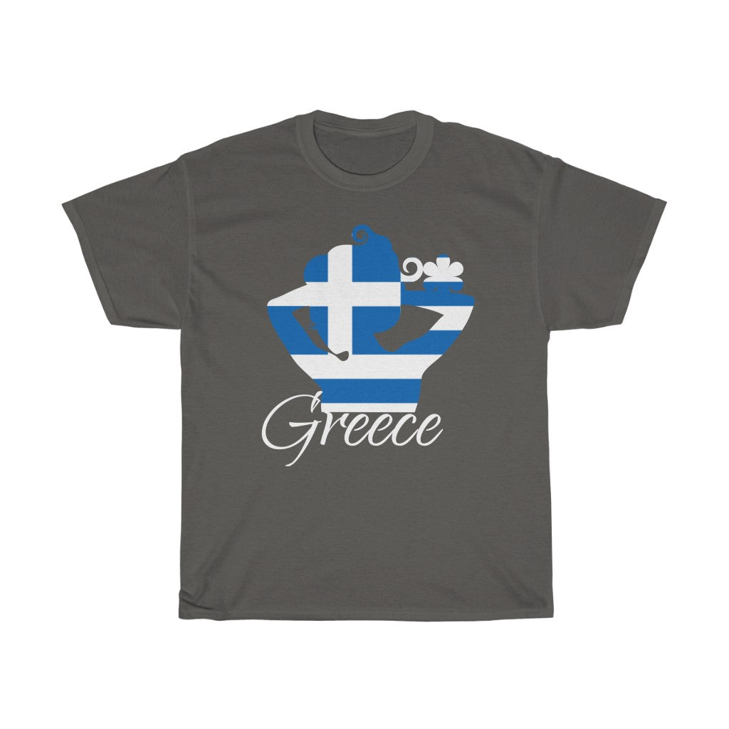 Greece Lady Flag Standard Tee 2 - Unisex