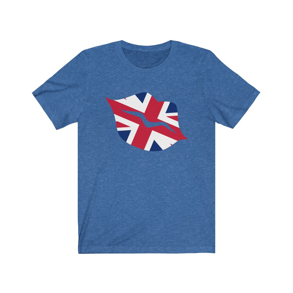 United Kingdom Lips Flag Premium Tee - Unisex