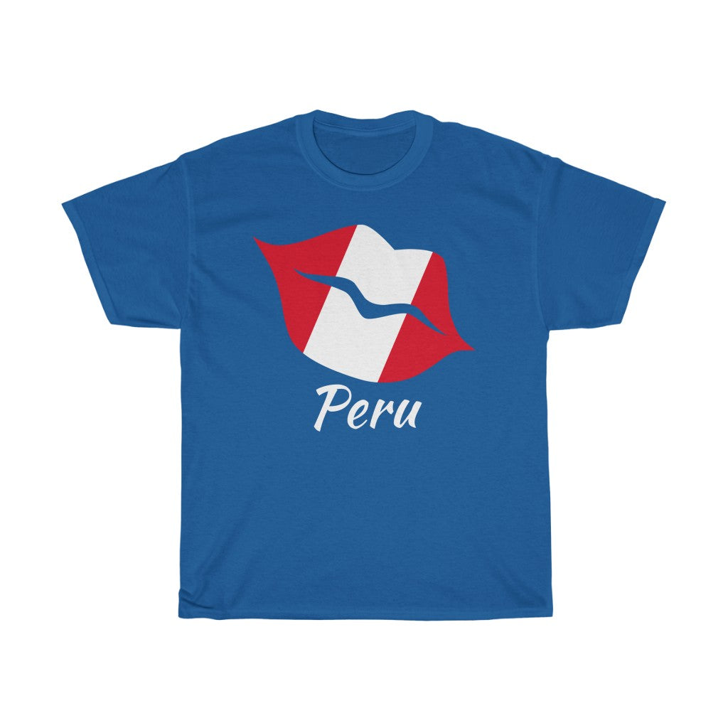 Peru Lips Flag Standard Tee 2 - Unisex