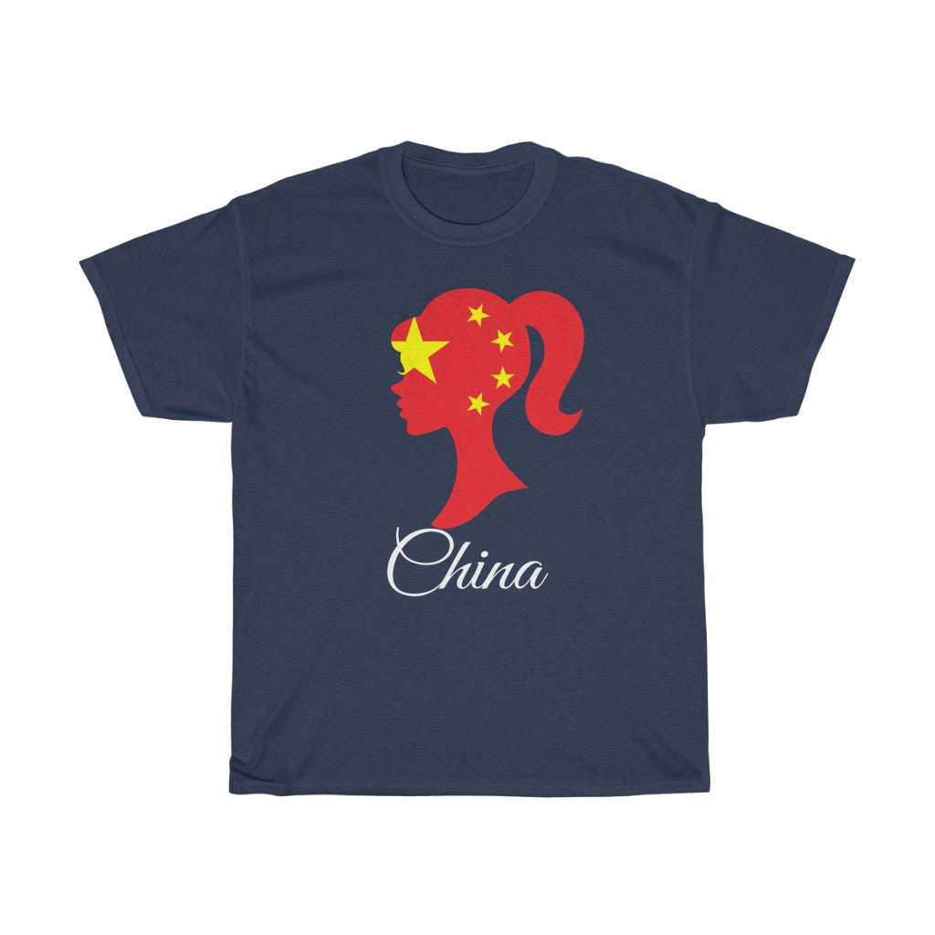China Girl Flag Standard Tee 2 - Unisex