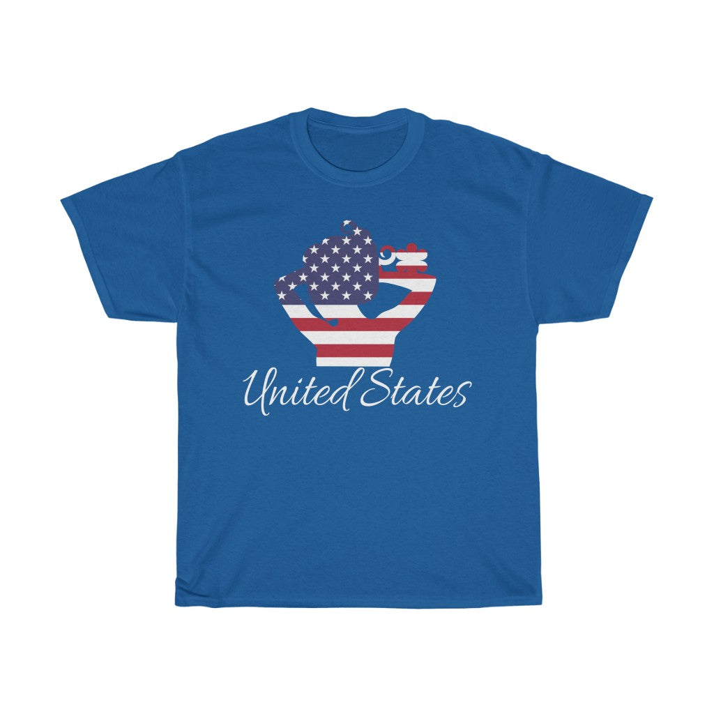 United States of America Lady Flag Standard Tee 2 - Unisex