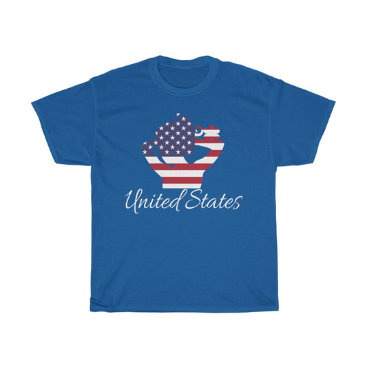 United States of America Lady Flag Standard Tee 2 - Unisex