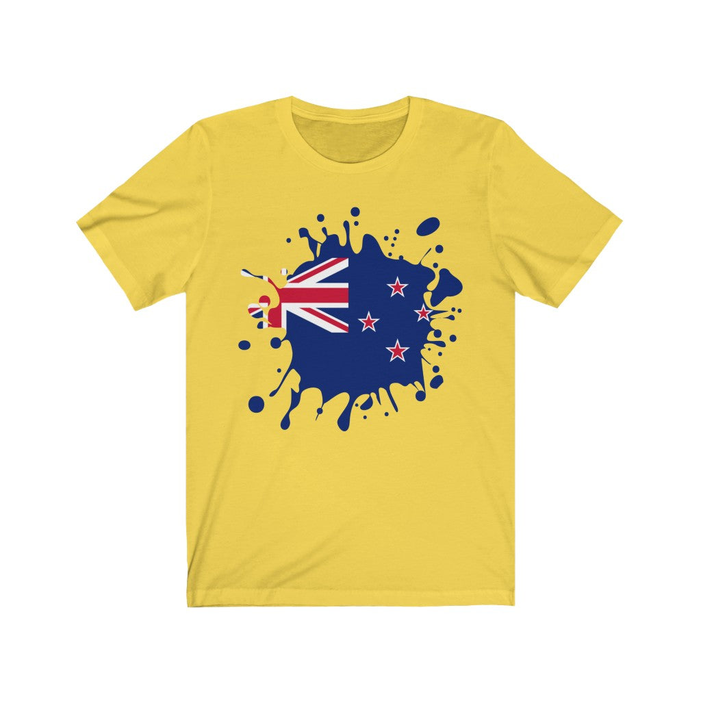 New Zealand Splat Flag Premium Tee - Unisex