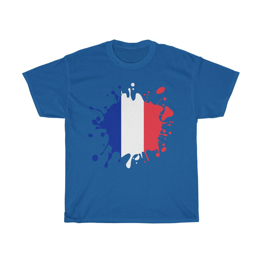 France Splat Flag Standard Tee - Unisex