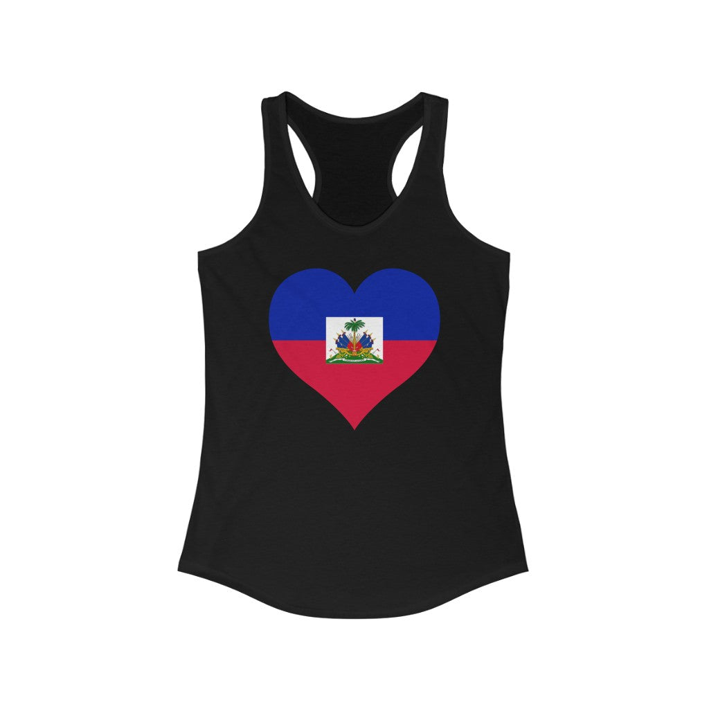 Haiti Heart Flag Tank - Women