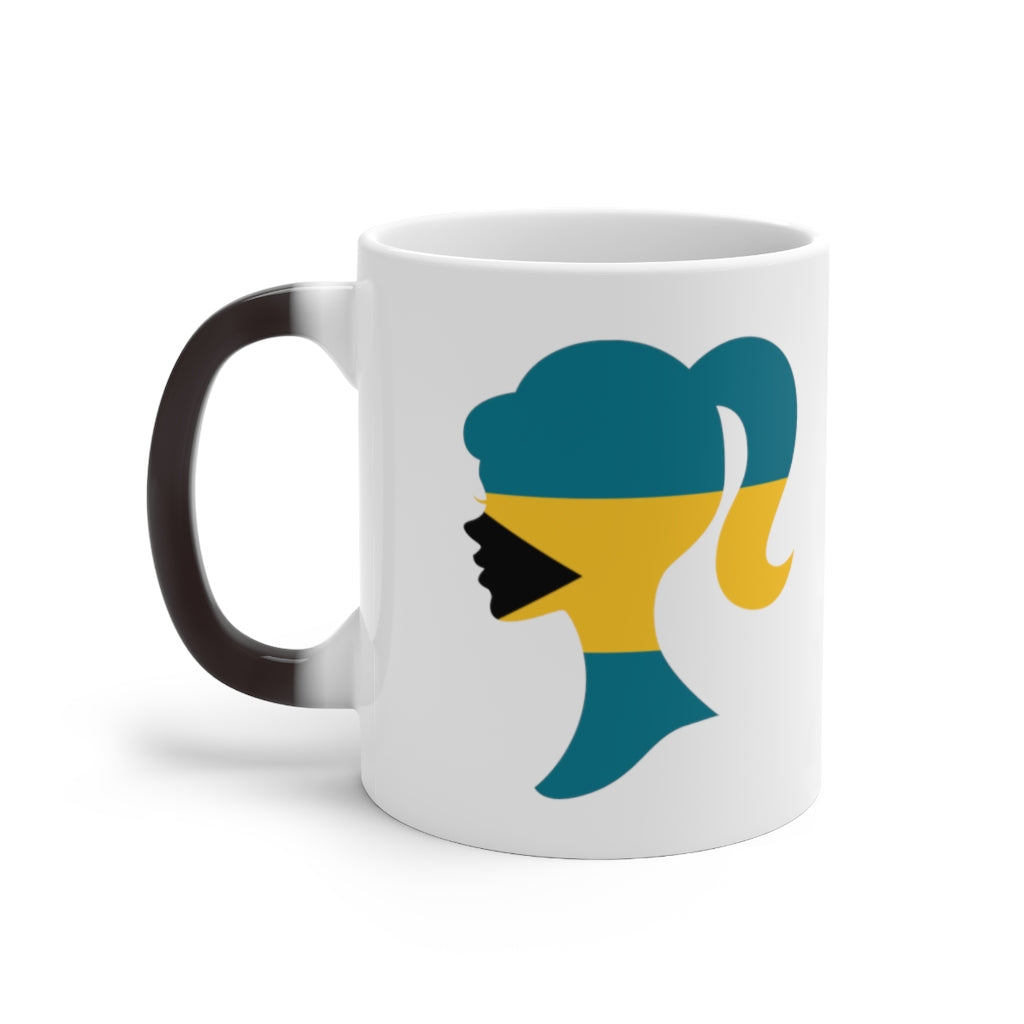 Bahamas Girl Color Changing Mug