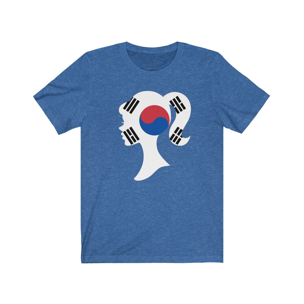 South Korea Girl Flag Premium Tee - Unisex