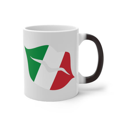 Italy Lips Color Changing Mug