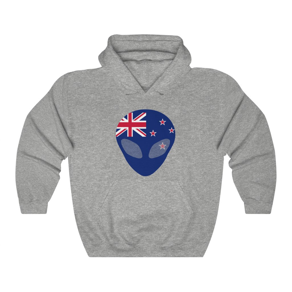 New Zealand Alien Flag Hoodie Sweatshirt - Unisex