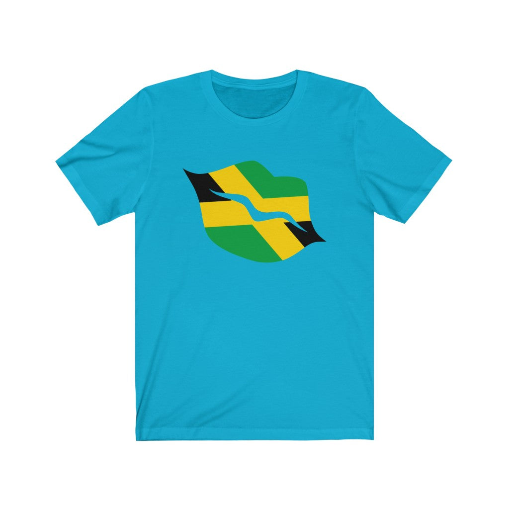 Jamaica Lips Flag Premium Tee - Unisex