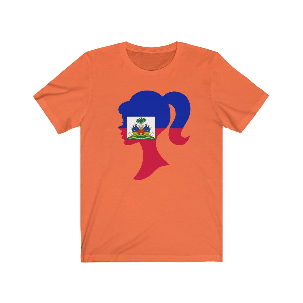 Haiti Girl Flag Premium Tee - Unisex