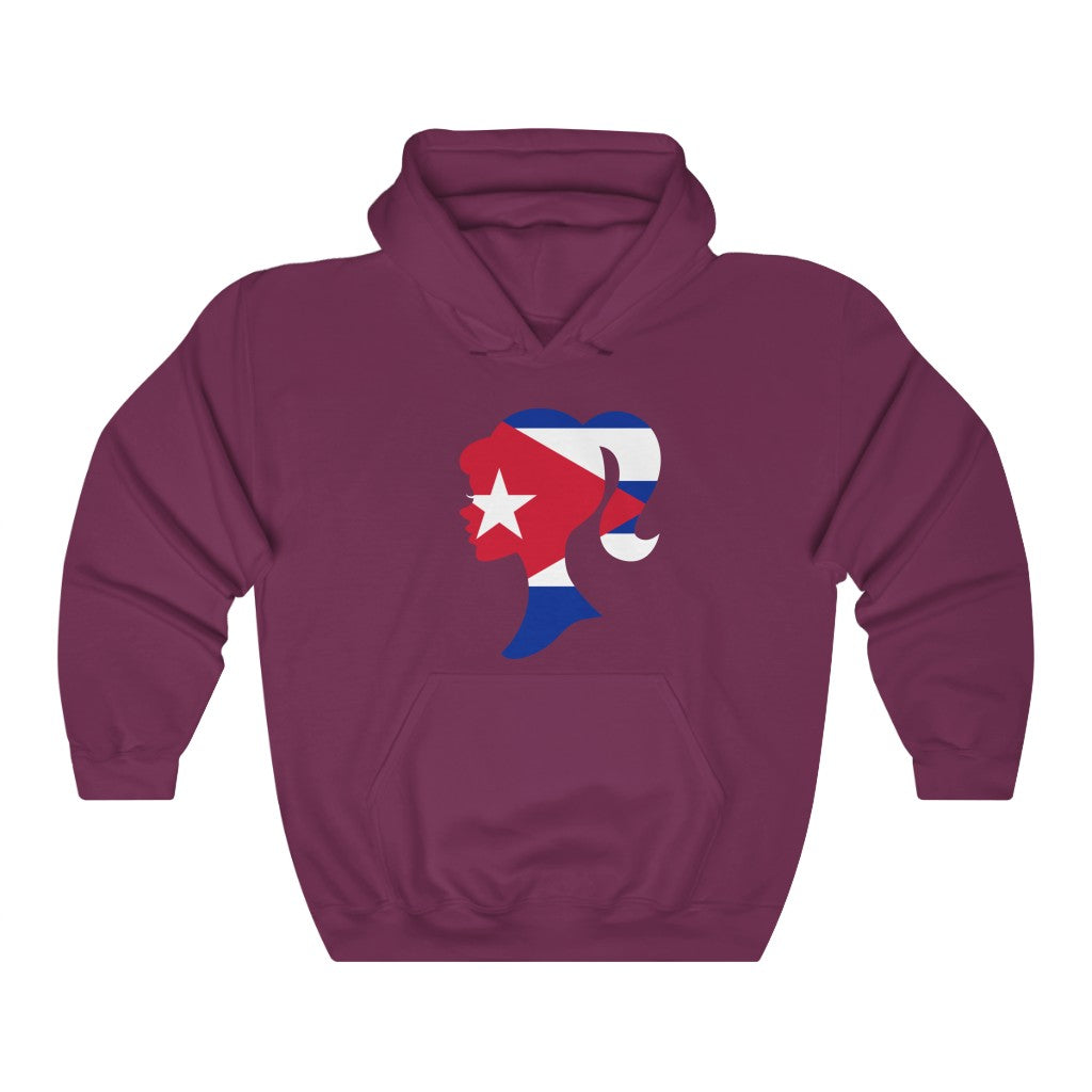 Cuba Girl Flag Hoodie Sweatshirt - Unisex