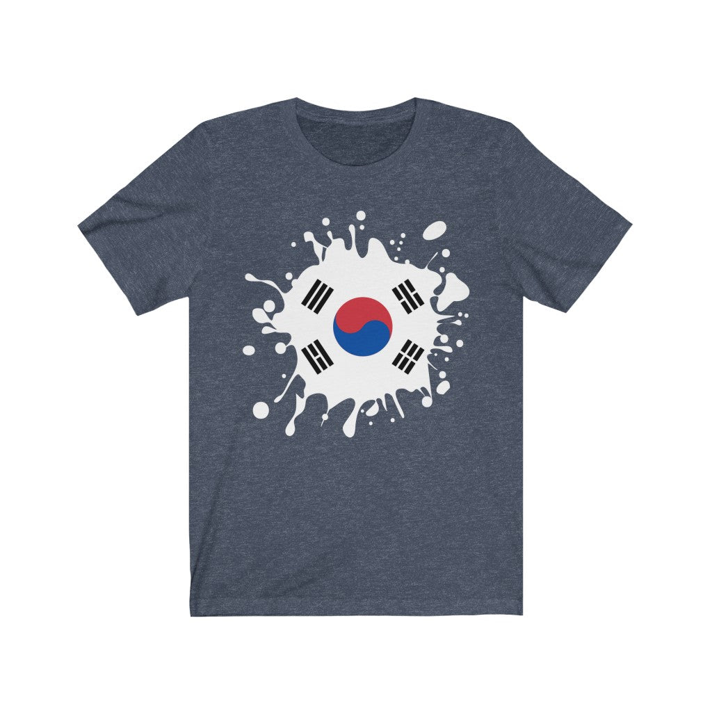 South Korea Splat Flag Premium Tee - Unisex