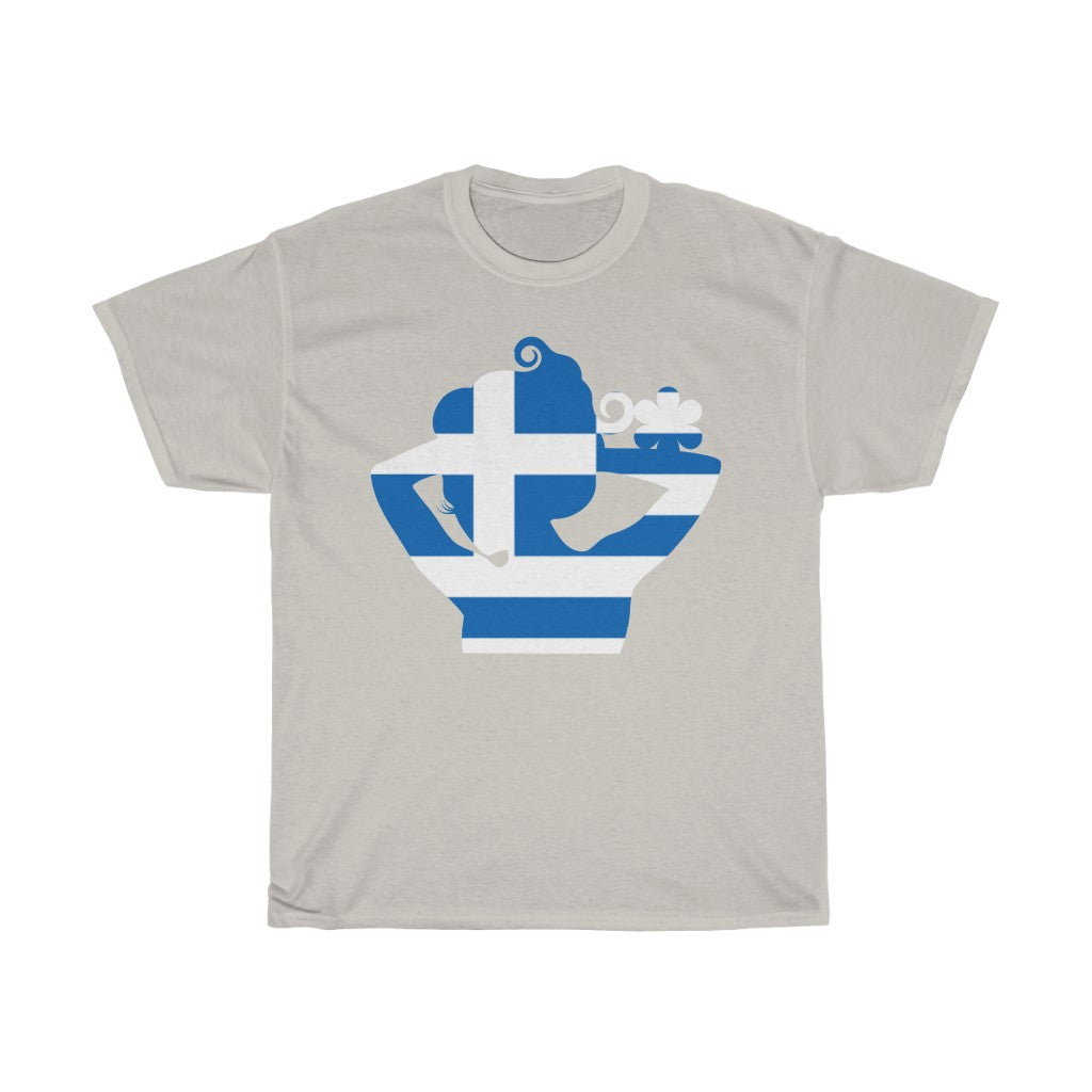 Greece Lady Flag Standard Tee - Unisex
