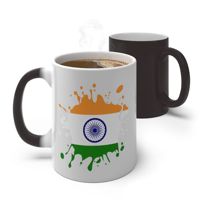 India Splat Color Changing Mug
