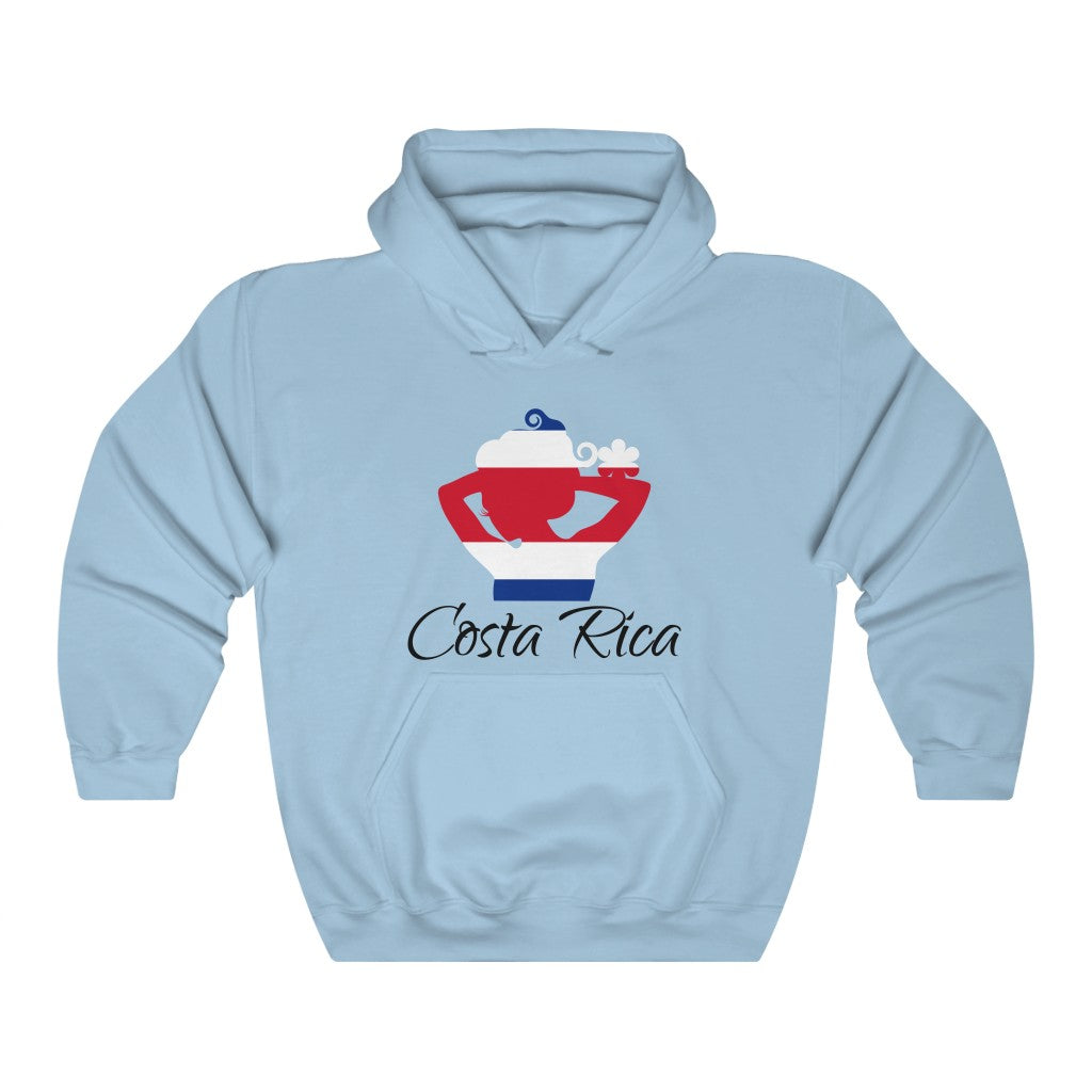 Costa Rica Lady Flag Hoodie Sweatshirt 1 - Unisex