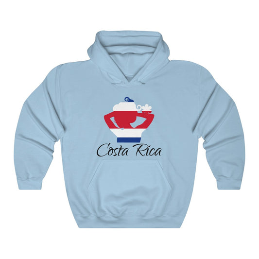 Costa Rica Lady Flag Hoodie Sweatshirt 1 - Unisex