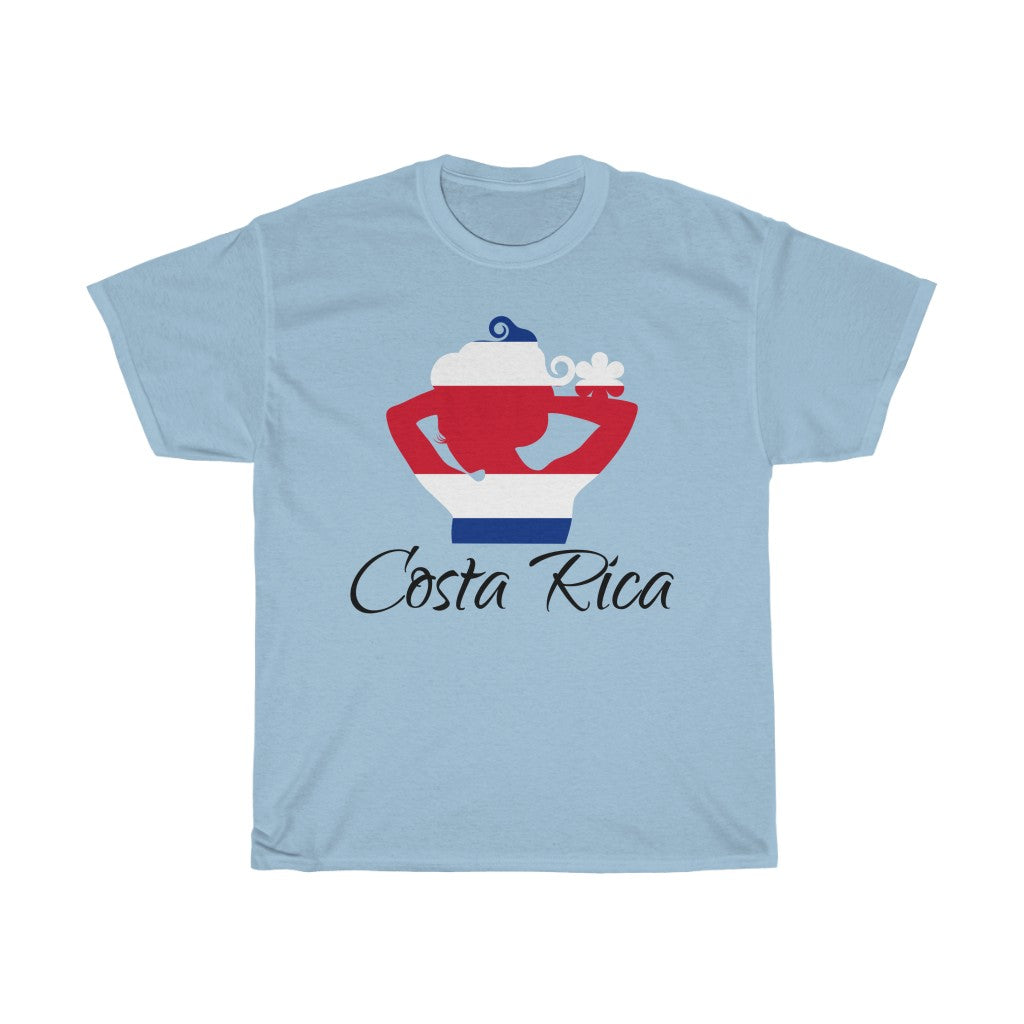 Costa Rica Lady Flag Standard Tee 1 - Unisex