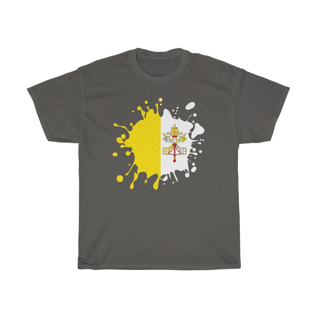 Holy See Splat Flag Standard Tee - Unisex