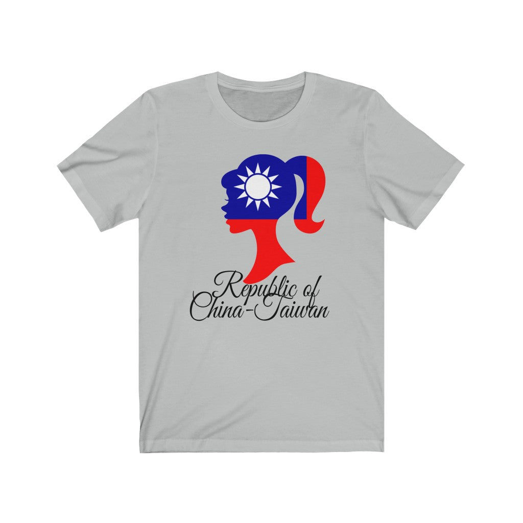 Republic of China - Taiwan Girl Flag Premium Tee 1 - Unisex