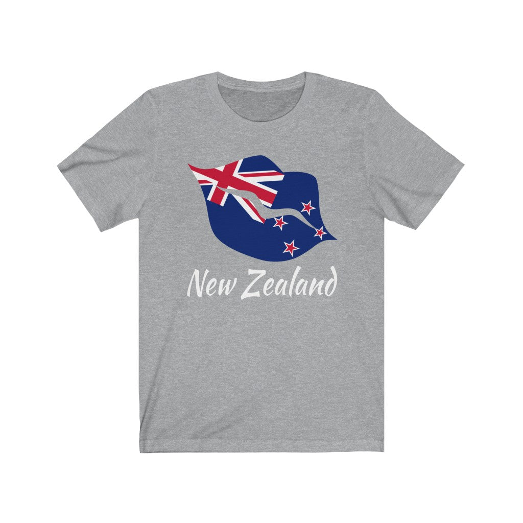 New Zealand Lips Flag Premium Tee 2 - Unisex