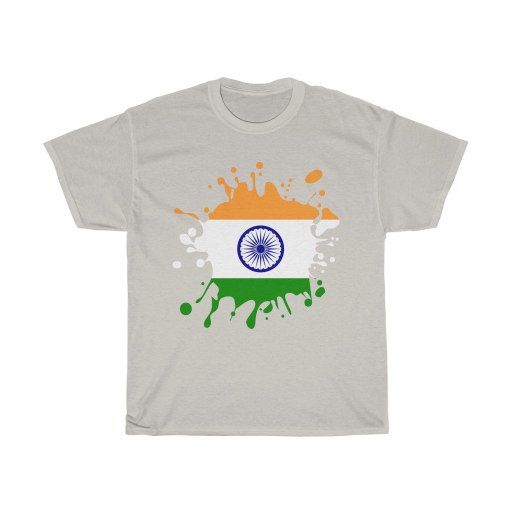 India Splat Flag Standard Tee - Unisex