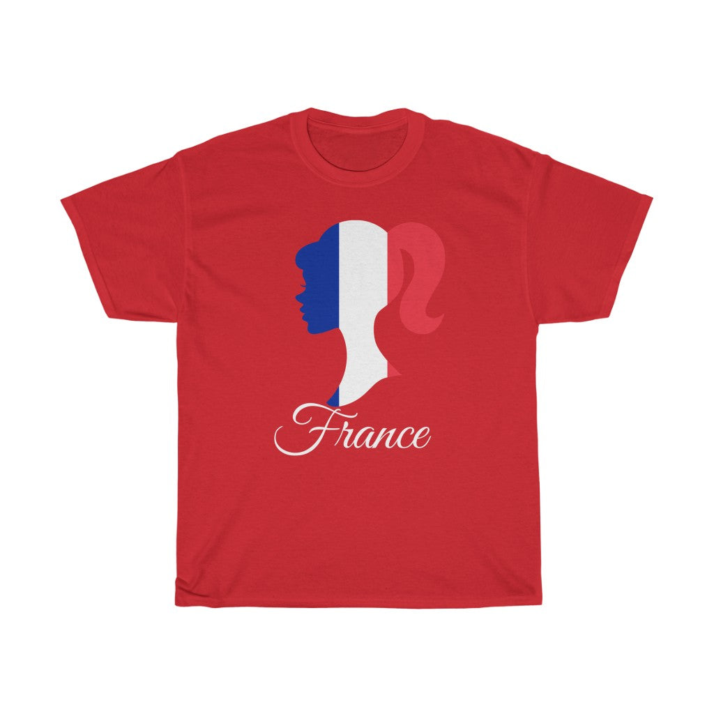 France Girl Flag Standard Tee 2 - Unisex