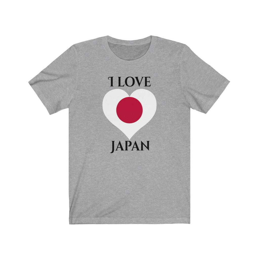 Japan Heart Flag Premium Tee 1 - Unisex