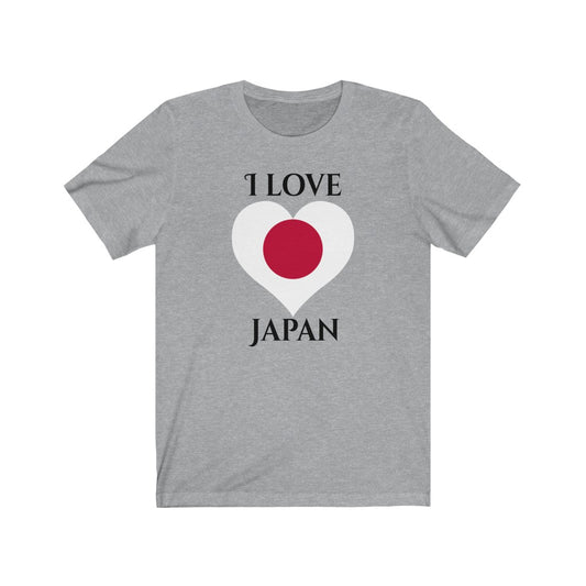 Japan Heart Flag Premium Tee 1 - Unisex