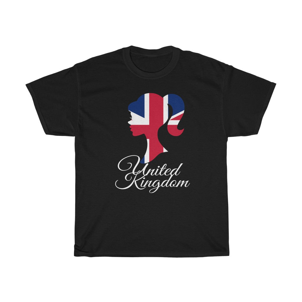 United Kingdom Girl Flag Standard Tee 2 - Unisex