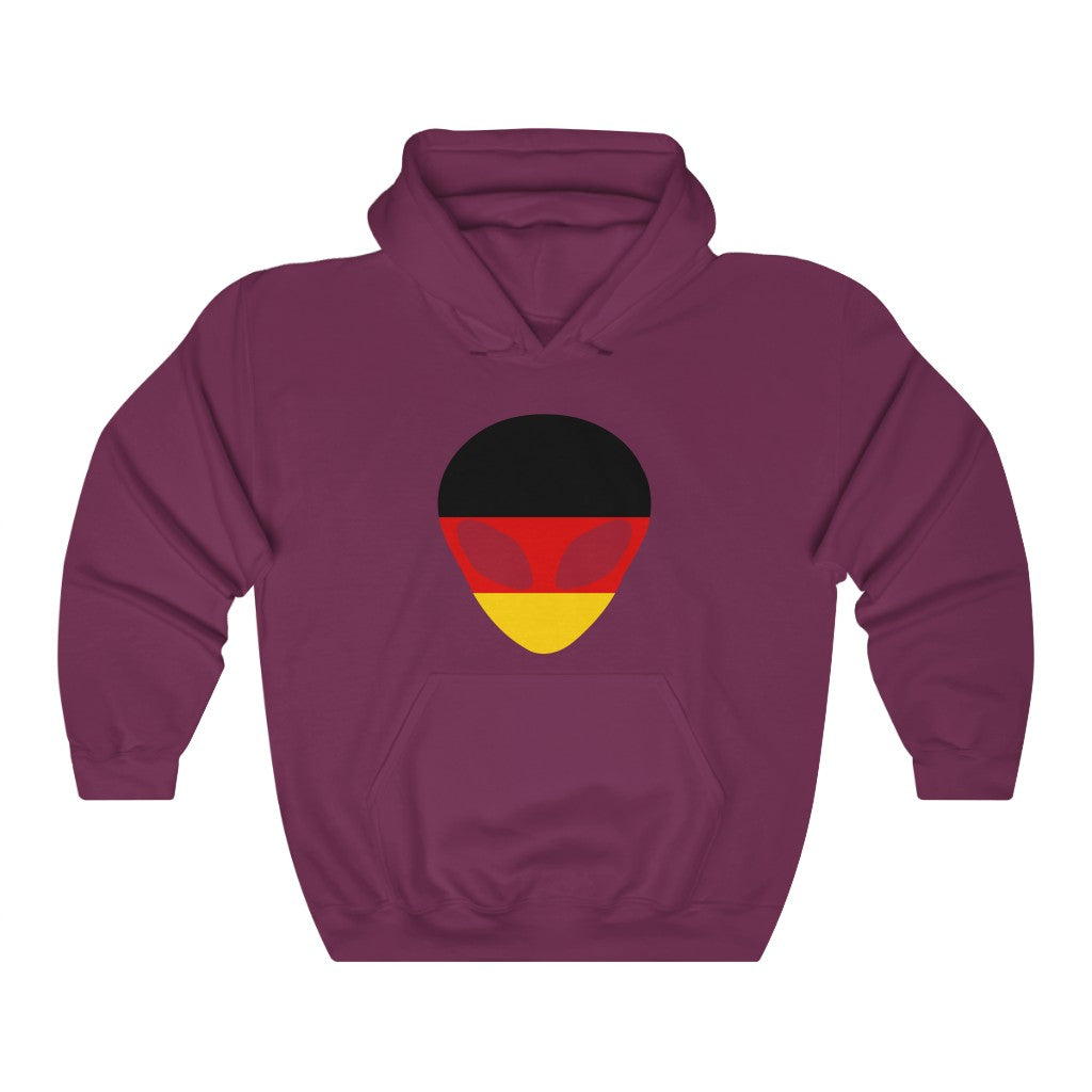 Germany Alien Flag Hoodie Sweatshirt - Unisex