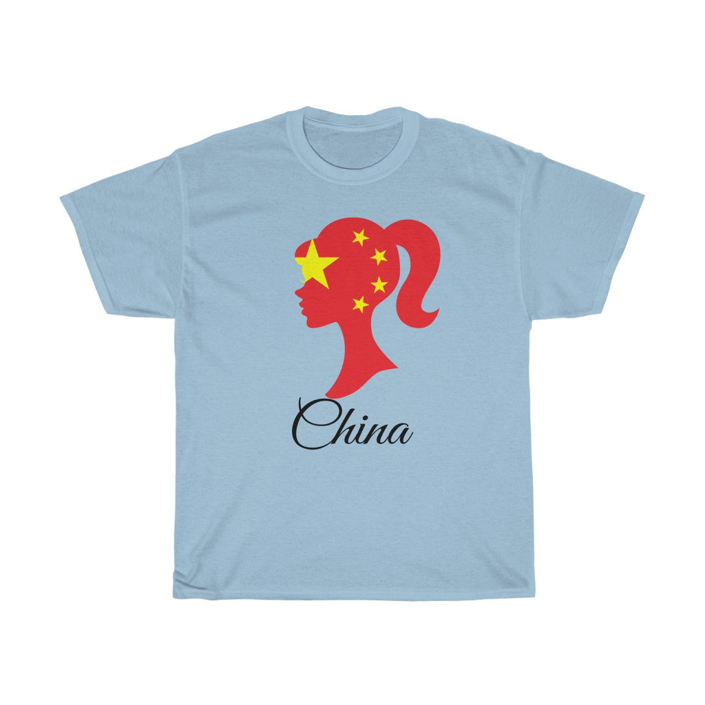 China Girl Flag Standard Tee 1 - Unisex