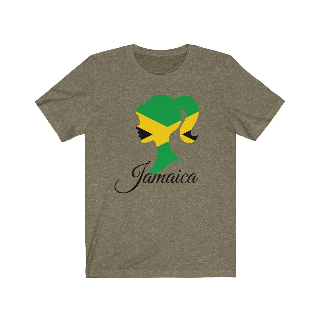 Jamaica Girl Flag Premium Tee 1 - Unisex