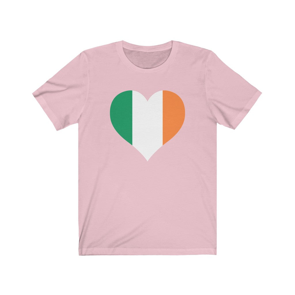 Ireland Heart Flag Premium Tee - Unisex