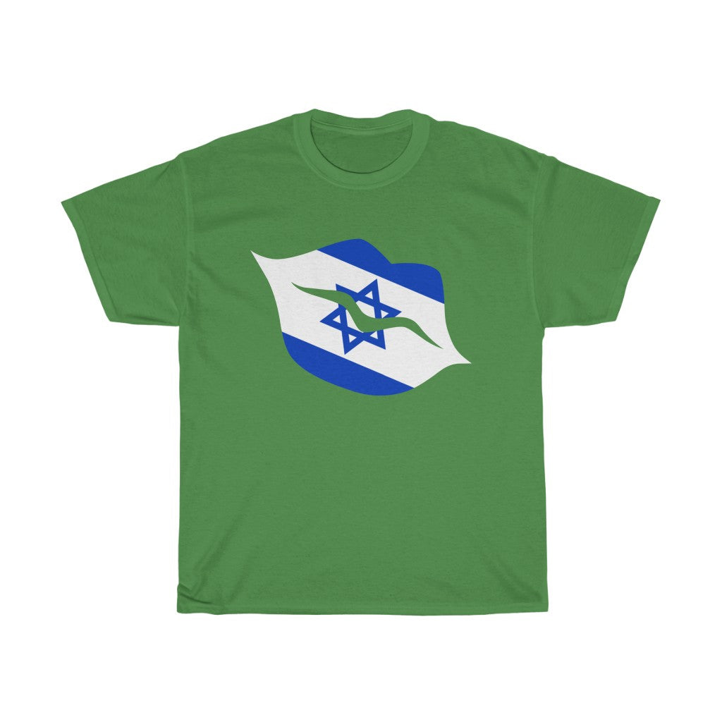 Israel Lips Flag Standard Tee - Unisex