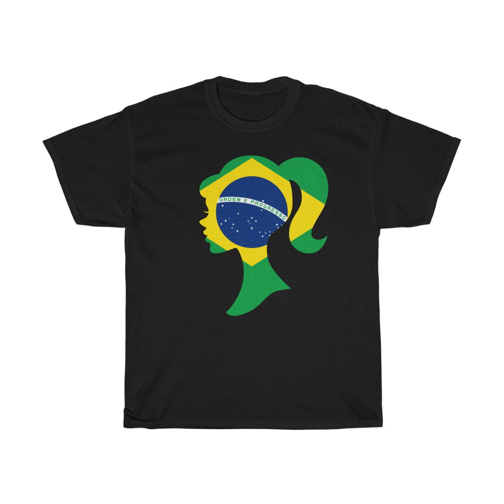 Brazil Girl Flag Standard Tee - Unisex