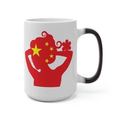 China Lady Color Changing Mug