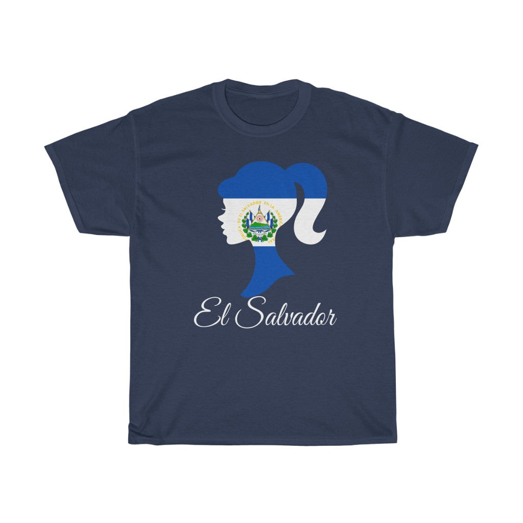 El Salvador Girl Flag Standard Tee 2 - Unisex