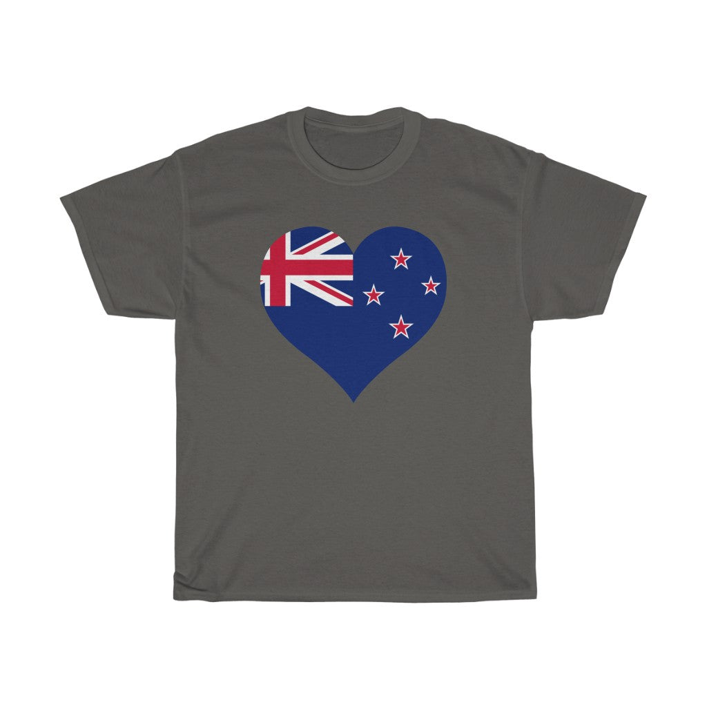 New Zealand Heart Flag Standard Tee - Unisex