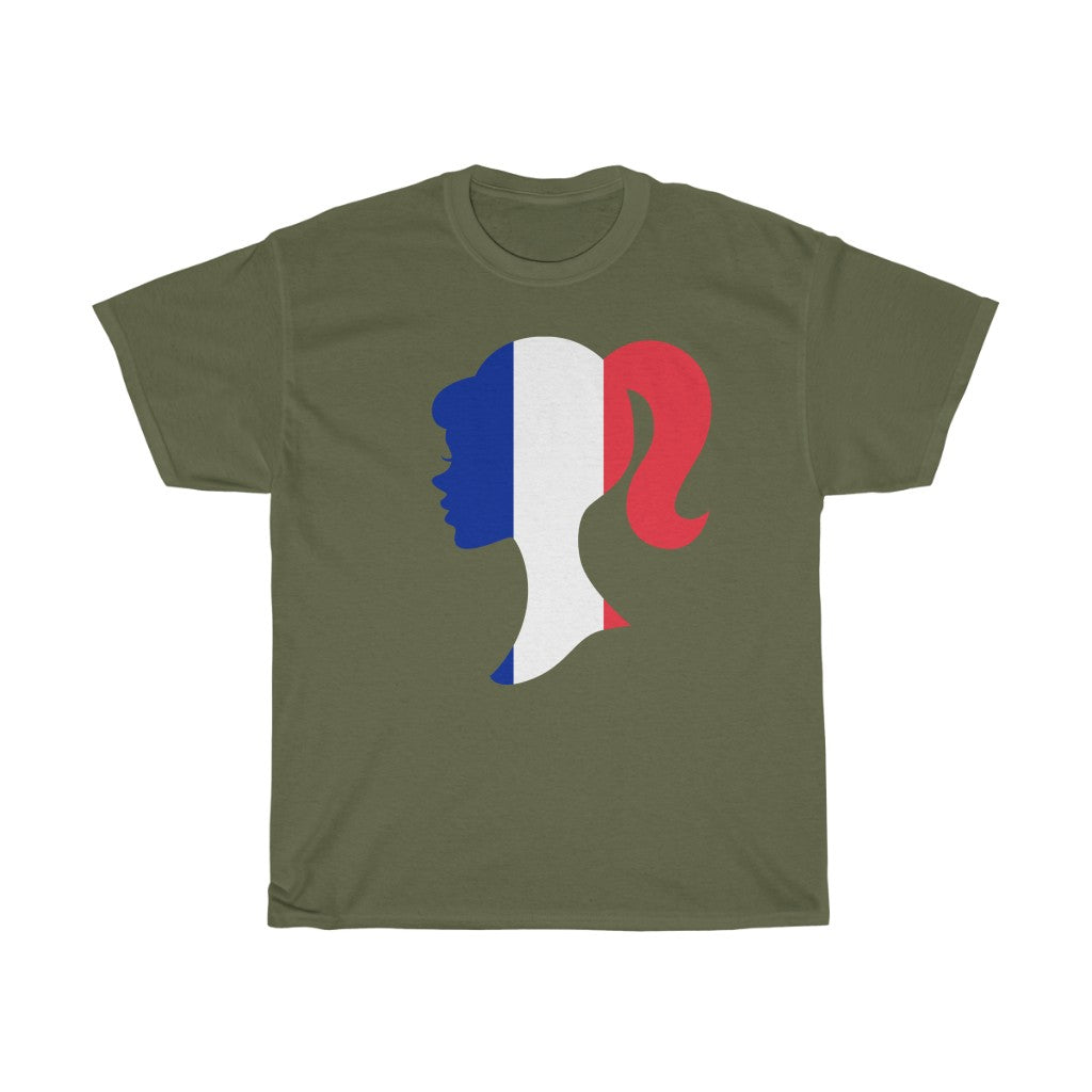 France Girl Flag Standard Tee - Unisex