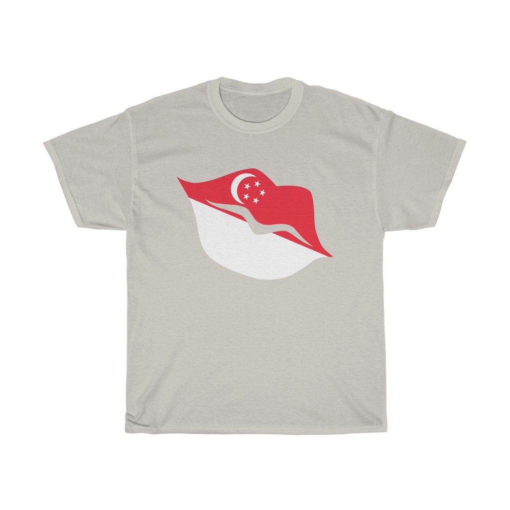 Singapore Lips Flag Standard Tee - Unisex