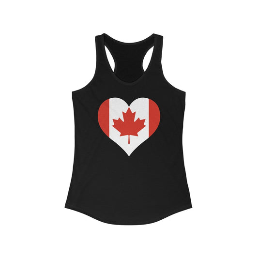 Canada Heart Flag Tank - Women
