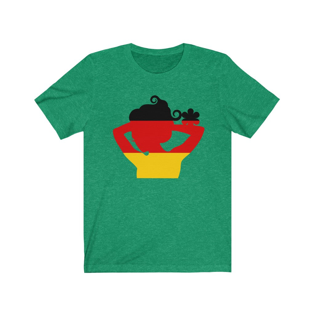 Germany Lady Flag Premium Tee - Unisex