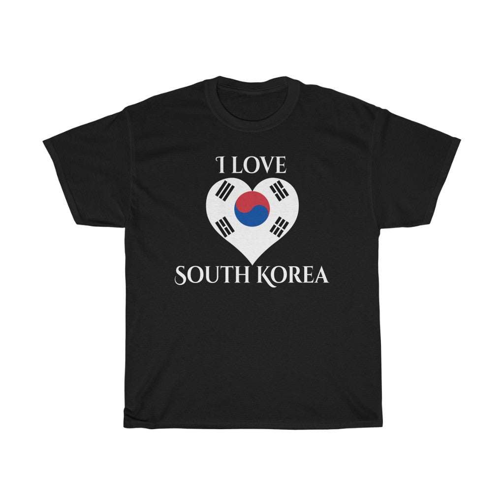 South Korea Heart Flag Standard Tee 2 - Unisex