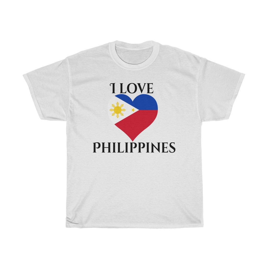 Philippines Heart Flag Standard Tee 1 - Unisex