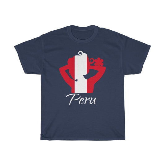 Peru Lady Flag Standard Tee 2 - Unisex