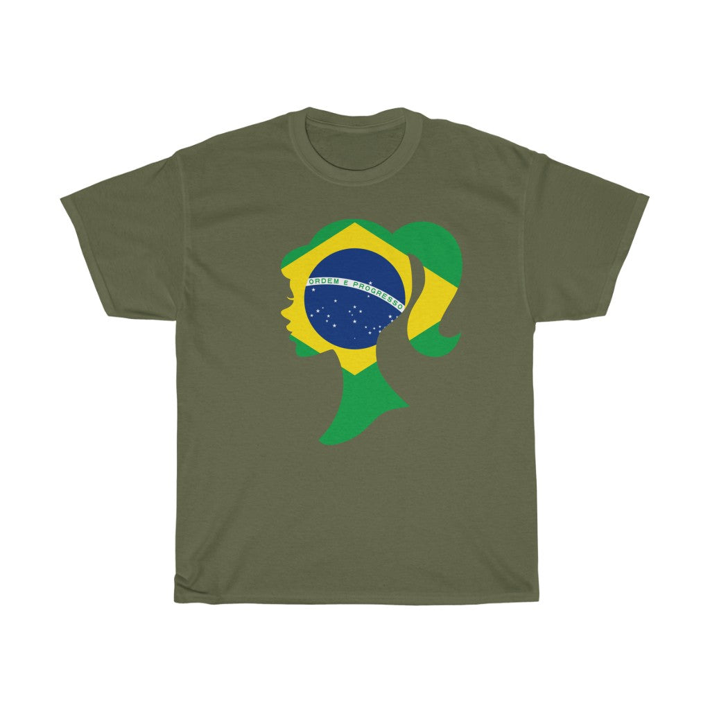 Brazil Girl Flag Standard Tee - Unisex