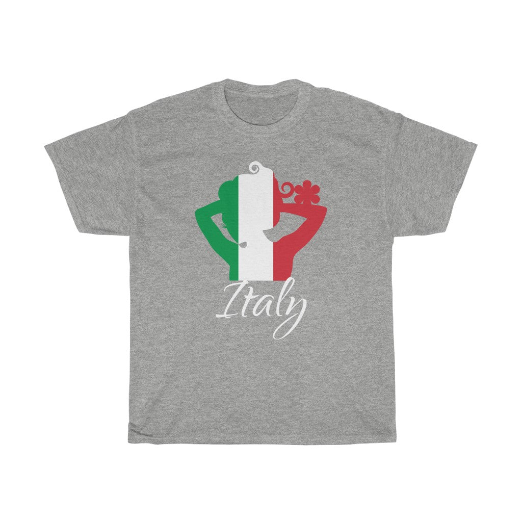 Italy Lady Flag Standard Tee 2 - Unisex