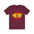 Spain Splat Flag Premium Tee - Unisex